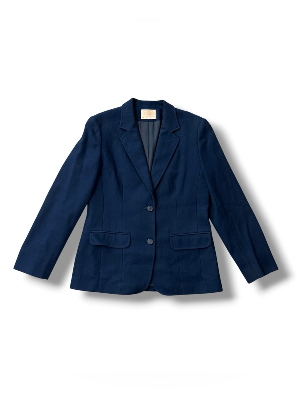 Vintage Pendleton Wool Blazer 8 Navy Blue Virgin Wool Heritage Preppy USA